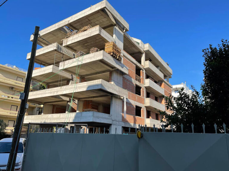 Κατασκευή πολυκατοικίας στα Βριλήσσια από τη Nafpliotis Bros